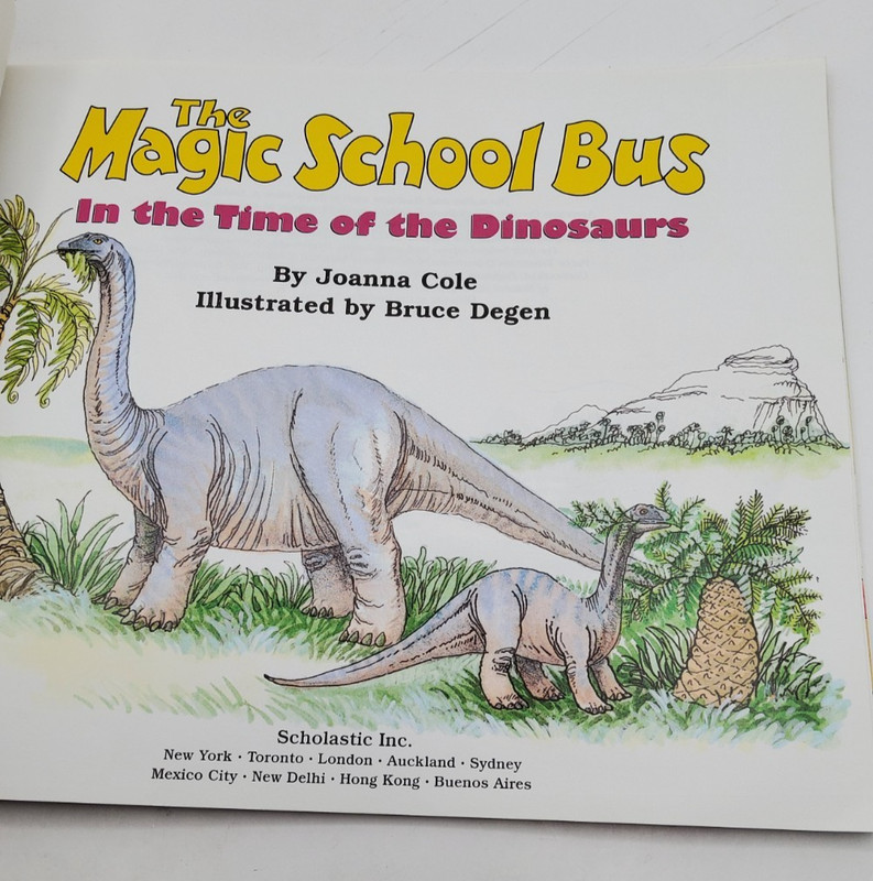 The Magic School Bus: DINOSAURS ~ VTG 1996 MICROSOFT Interactive Software CD-Rom gallery