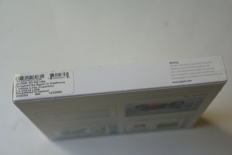 Apple iWork '09 Retail V9.0 MB942D/A Install DVD Full Retail Version for Mac gallery