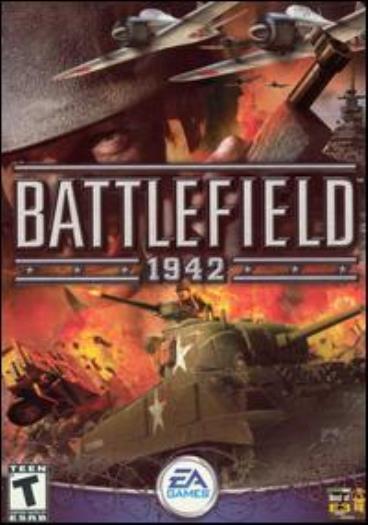 Battlefield 1942 PC CD military battles WWII Axis war shooter action combat game
