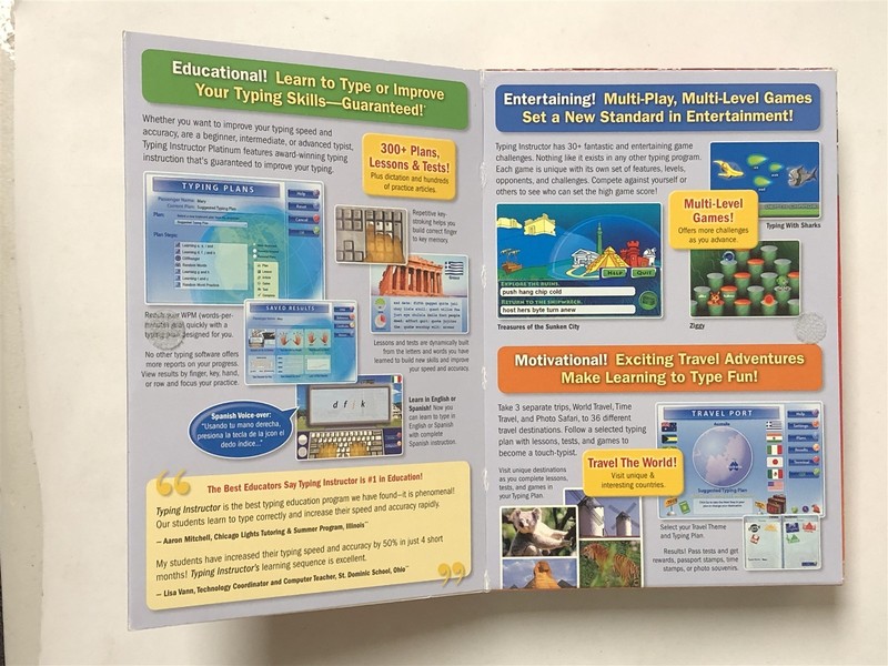 Individual Software Inc EMM-T21 Typing Instructor Platinum Win 2000-Xp-Vista/Mac gallery