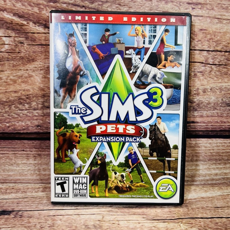 The Sims 3 + Pets Expansion Pack PC & Mac DVD-ROM