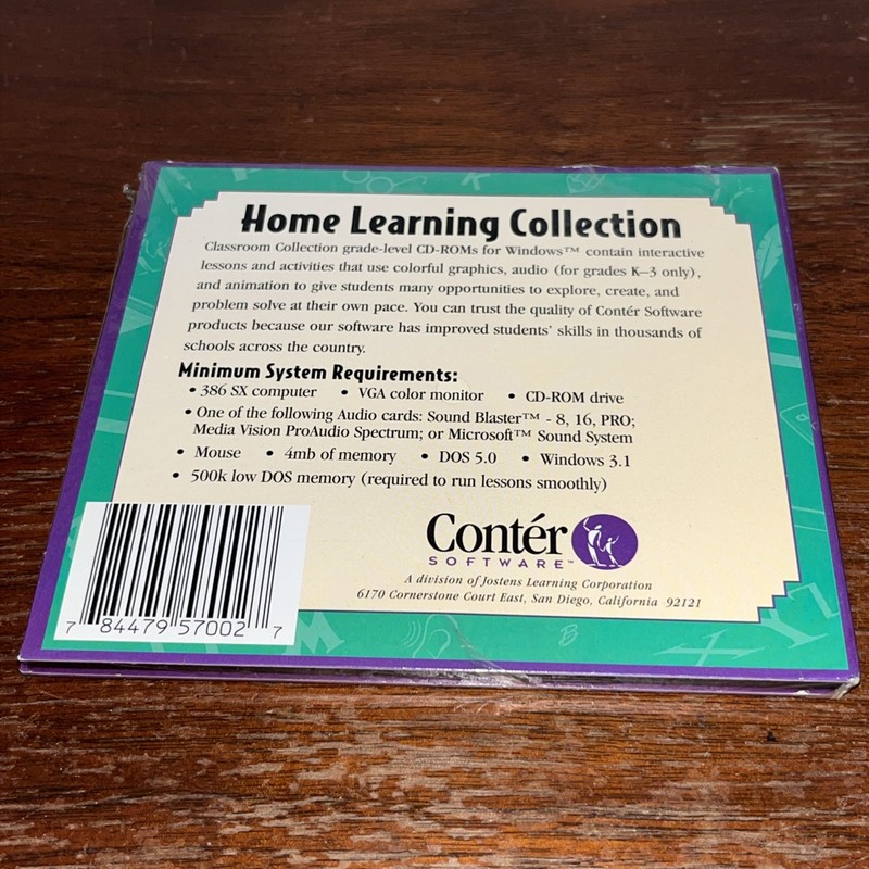Home Learning Collection Writing K-2 CD-ROM For Windows 3.1 - Conter Software gallery