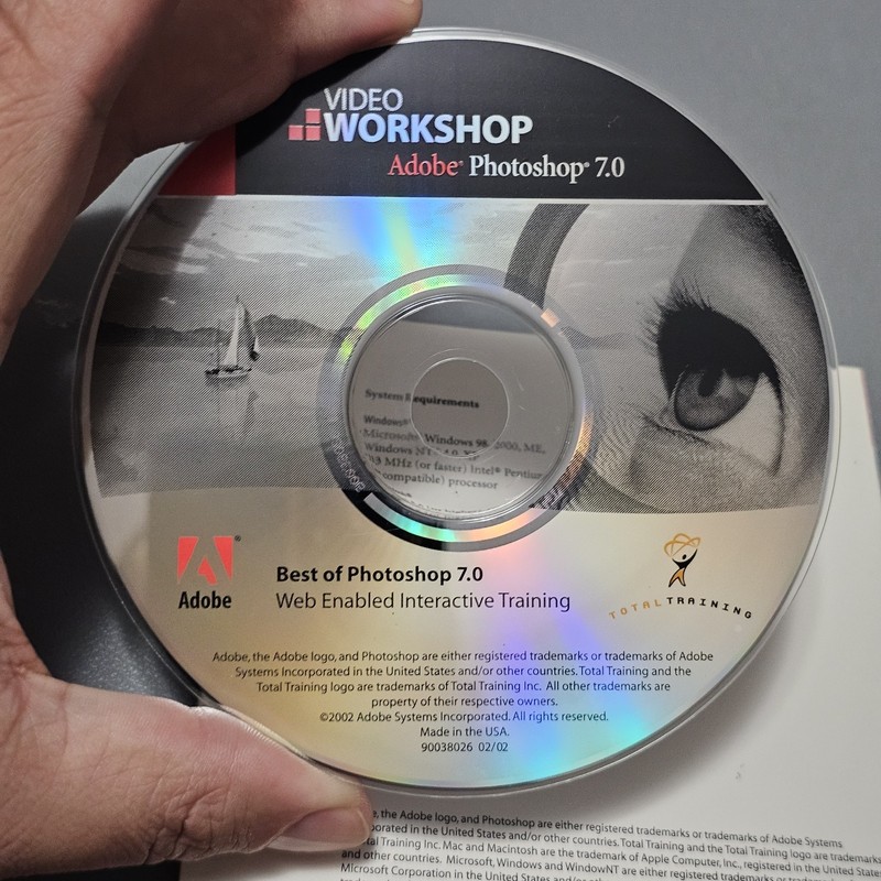 ADOBE PHOTOSHOP 7.0 MACINTOSH/Windows Video Workshop Total Training gallery