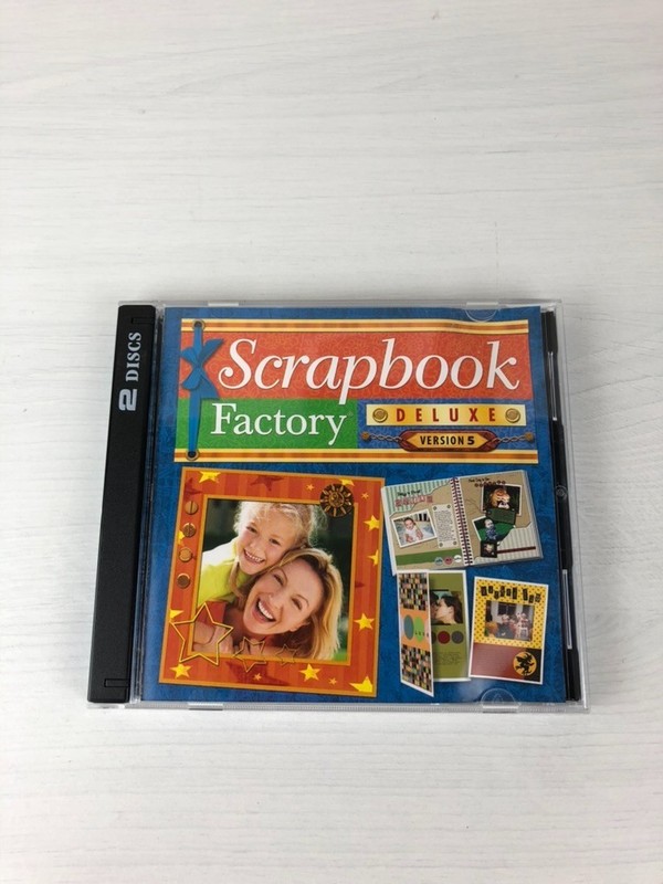 PC CD-ROM (2010) – Scrapbook Factory- Deluxe Version 5