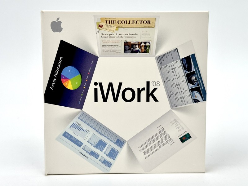 iWork ’08 Version 8.0.1 Apple KLY