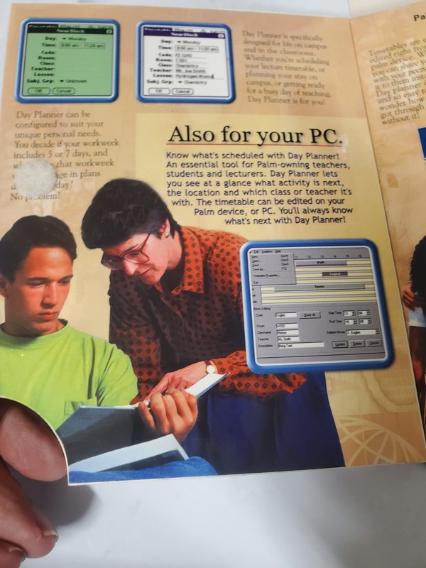 Palm OS Vintage Collectible Software Day Planner Astraware gallery