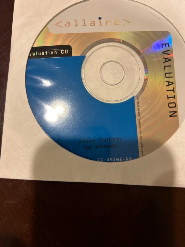 BRAND NEW Allaire ColdFusion Server, Studio, Spectra , JRun, Evaluation CDs gallery