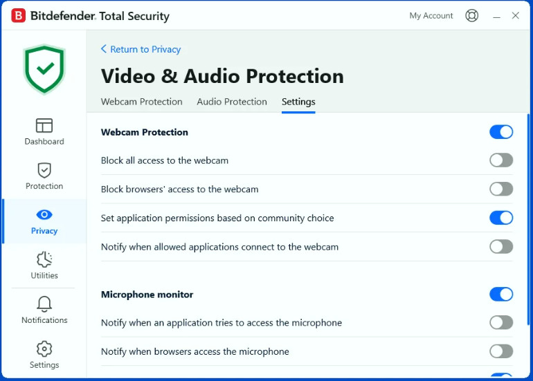 Bitdefender Total Security + Premium VPN 10 devices, 2 Years gallery