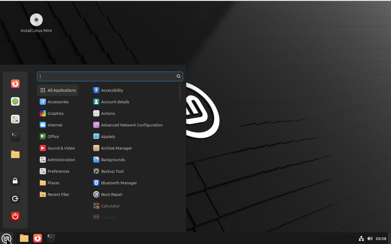Linux Mint & Ubuntu multiboot 32GB USB Flash Drive with individual persistence gallery