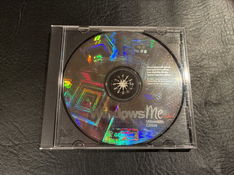 Windows Millennium Me CD – Disc Only