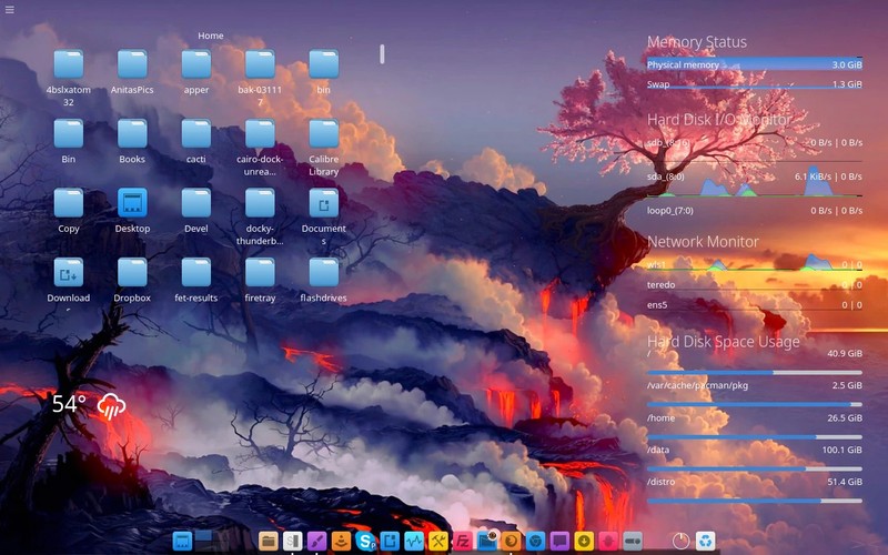 BLUESTAR LINUX OS ALL VERSIONS 64-Bit Live Boot USB, Full Install for MAC, PC gallery