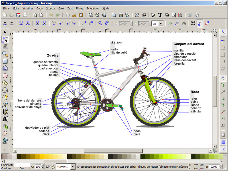 Inkscape Pro Illustrator - Vector Graphic Design Software for Windows on CD-ROM gallery