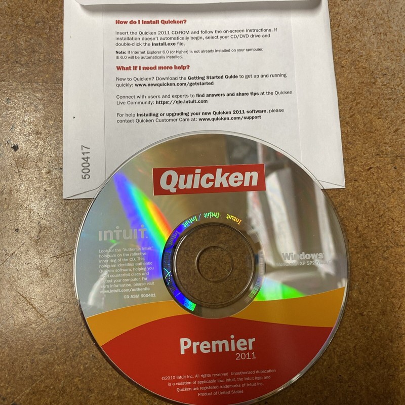 Quicken Premier 2011 for Windows VG gallery