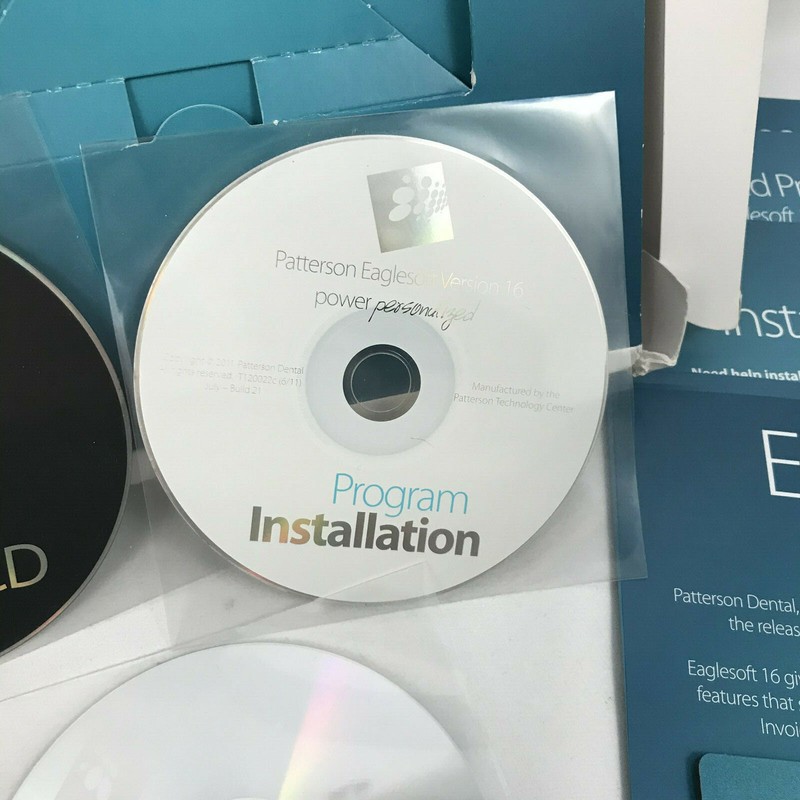 Patterson Eagle Soft Dental Software Version 16 Complete in Box & License Number gallery