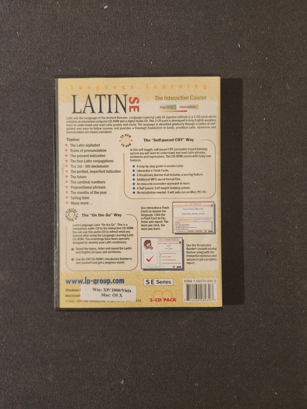 Latin The Interactive Course PC CDAudio CD gallery