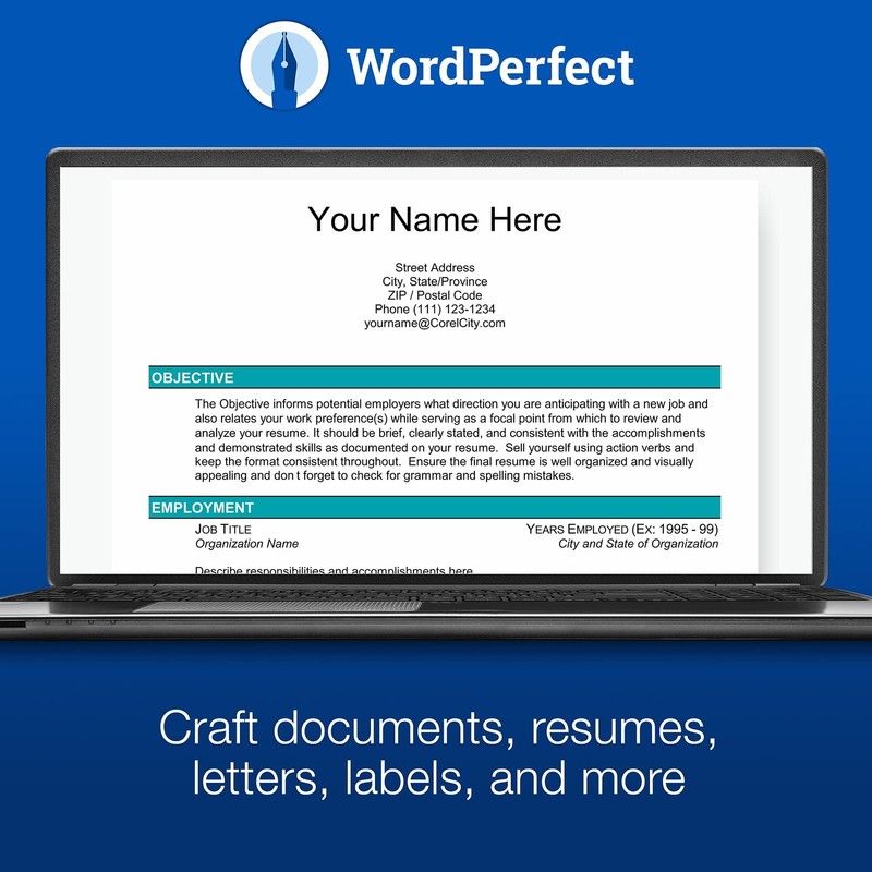Wordperfect Office Home & Student 2021 | Office Suite of Word Processor, Spreads gallery