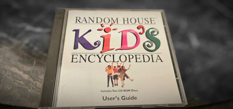 The Random House Kid’s Encyclopedia CD-ROM 1994 PC Vintage