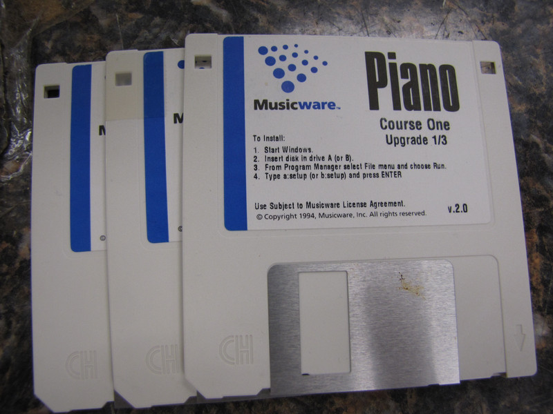 Lot (40) Vintage Musicware Software Music Lab Piano Sing 3.5" Disks Learn How gallery