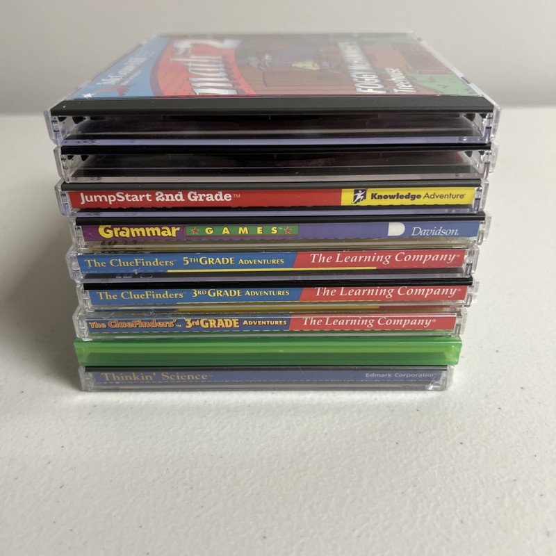 Children’s PC CD ROM EDUCATIONAL GAMES Lot Of 9 gallery