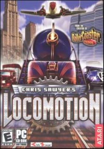 Chris Sawyer’s Locomotion PC CD design railroad train simulation business game!