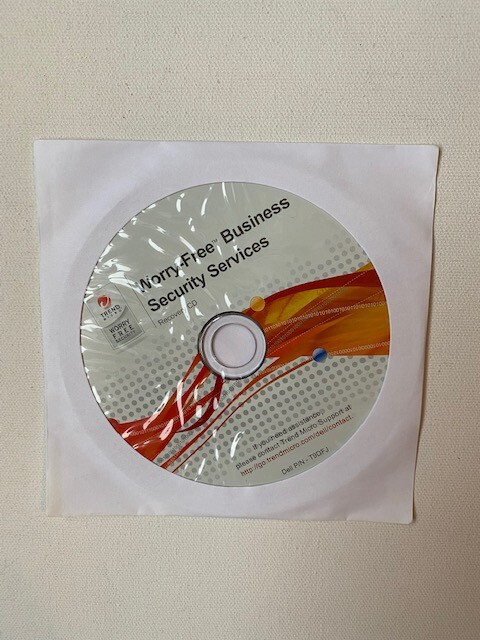 Trend Micro Worry-Free Business Security Services Recovery CD