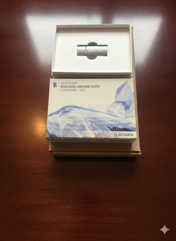 Autodesk Building Design Suite Standard 2015 Physical Box /USB/DVD Collectiable