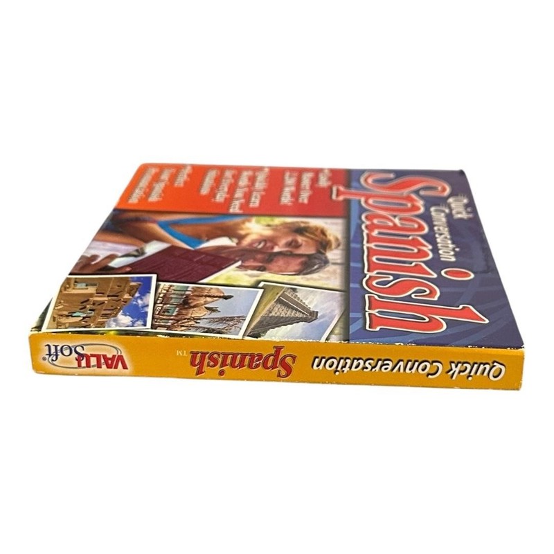 Quick Conversation Spanish PC CD-ROM ValuSoft Language Course Windows 98 ME XP gallery