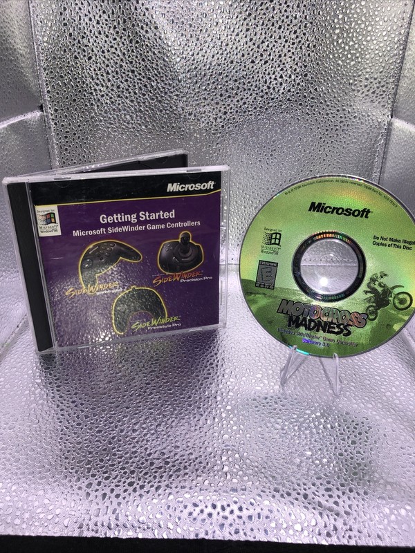 Microsoft SideWinder: Getting Started Game Controller Software 3.0 / CD-ROM / PC