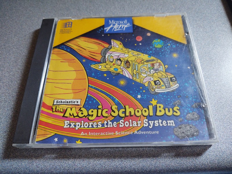 Microsoft Scholastic’s The Magic School Bus Explores the Solar System
