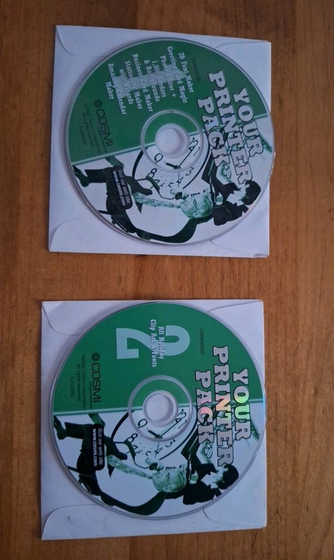 Cosmi Your Printer Pack Software Install CD-ROM Set for Windows (2002)