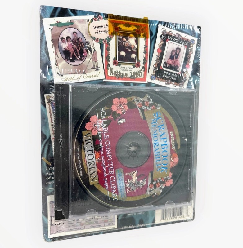 Inclipz Scrapbook Memorabilia Victorian Clipart CD-ROM Sealed 1997 PC Mac gallery
