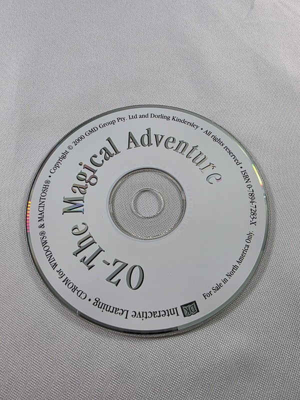 OZ: The Magical Adventure (CD-ROM, 2000) DK Interactive Learning - Disc ONLY gallery