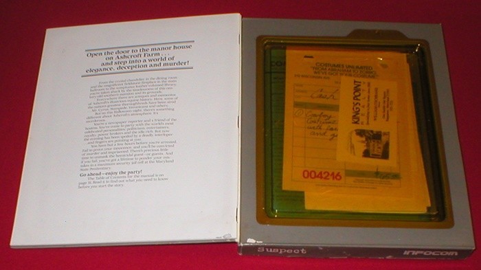 Suspect for the Commodore 64 C64 128 Computer NEW IN BOX gallery