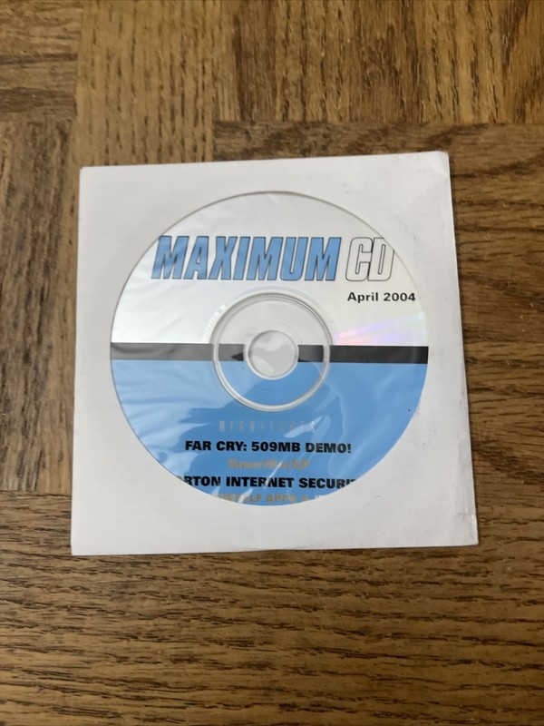 Maximum CD April 2004 PC Software