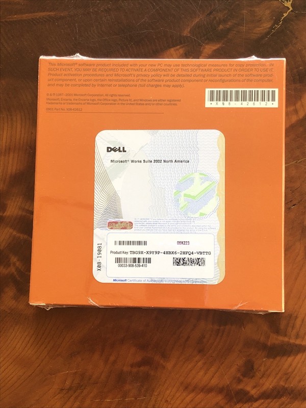 2002 WORKS SUITE/Microsoft CD’s gallery