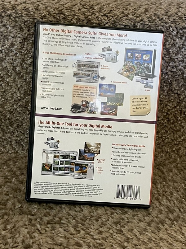 Ulead DVD PictureShow 2 / Photo Explorer 8 for Windows gallery