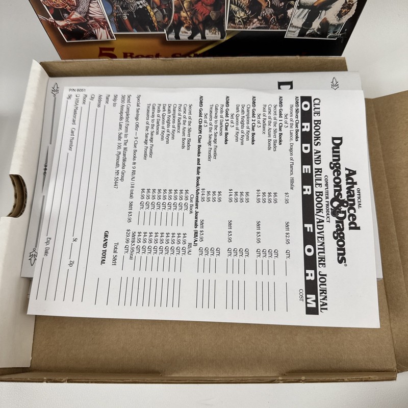 Advanced Dungeons & Dragons Collectors Edition Macintosh Mac Computer 5 Game D&D gallery