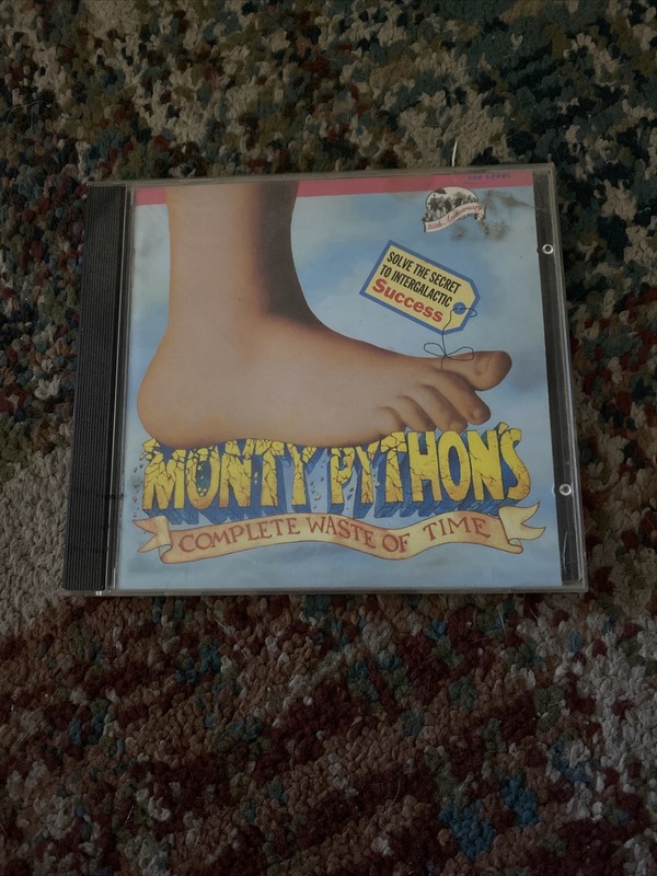 Monty Pythons Complete Waste of Time MAC CD puzzle television show based game!