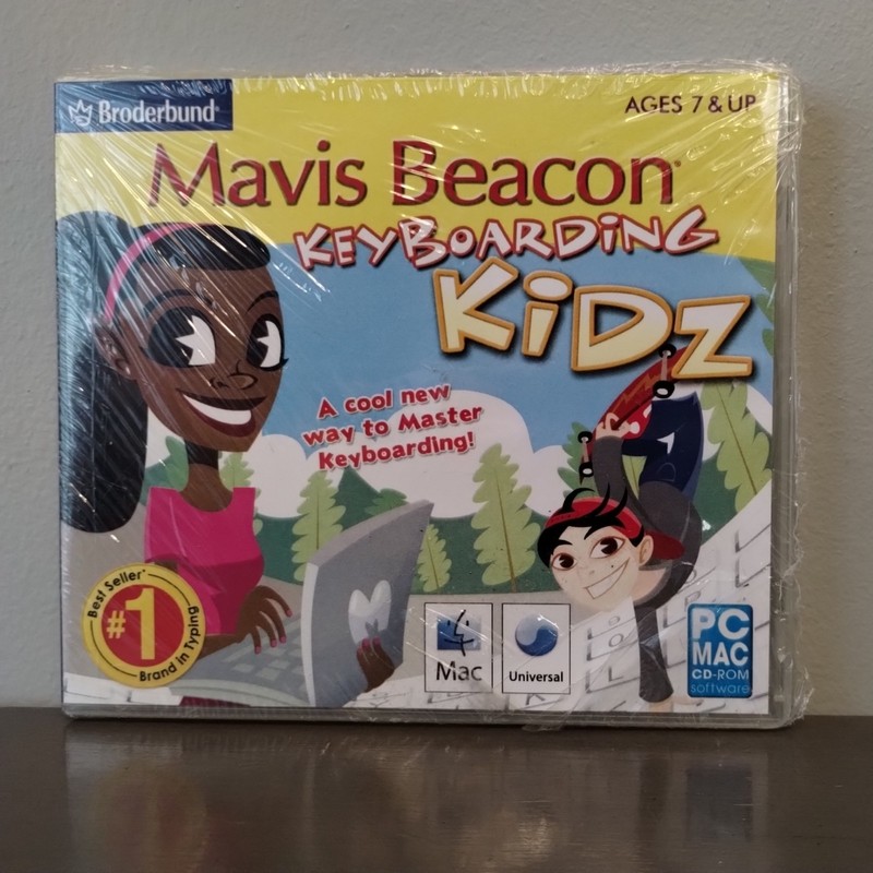 Mavis Beacon Keyboarding Kidz PC/MAC 2010 Release – New Sealed