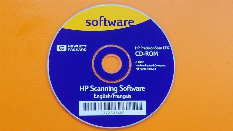 ⭐️⭐️⭐️⭐️⭐️ HP PrecisionScan LTX Scanning Software CD 2000 (C7727-15402)