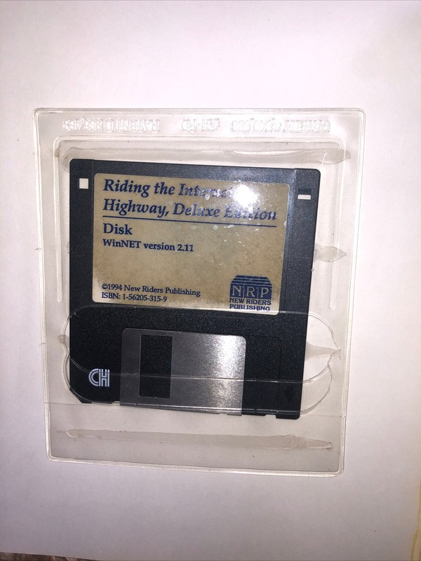 Riding The Internet Highway Vintage Software With Disk 1994 Sharon Fisher Tidrow gallery