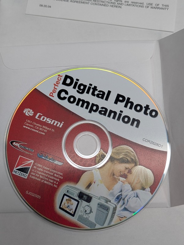 Digital Photo Companion Cosmi CD-Rom Windows 98SE ME XP 2005 PC Software gallery