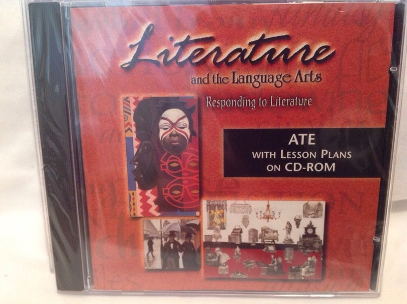 Literature & The Language Arts: ATE w/ Lesson Plans CD-ROMs! Lot Of 2! Y24 gallery