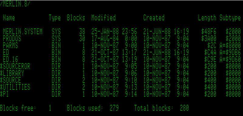 Merlin 8 Macro Assembler for Apple II - 5.25” 2-in-1 Floppy Disk gallery