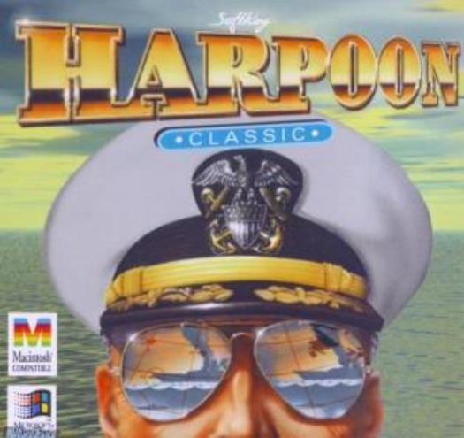 Harpoon Classic PC MAC CD sea naval war Indian Ocean battle ship simulator game!