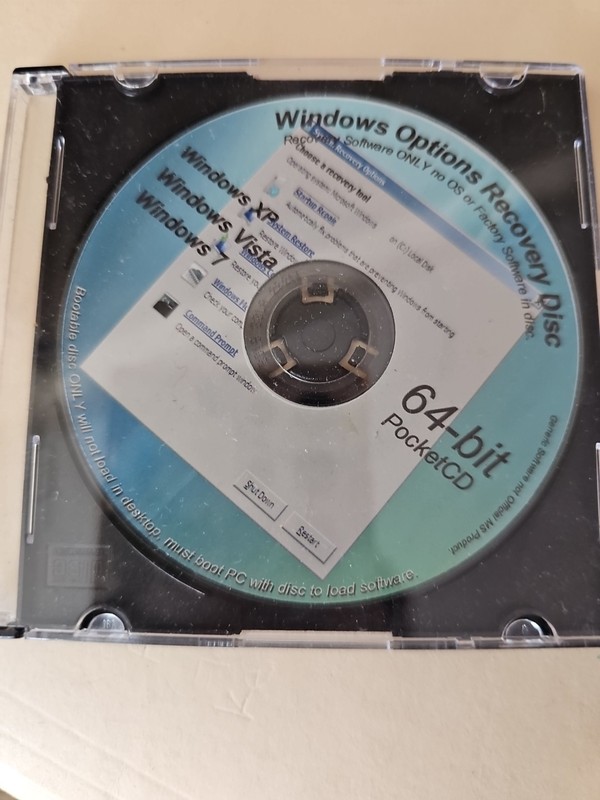 Widows Recovery Disk (Windows XP Windows Vista Windows 7)