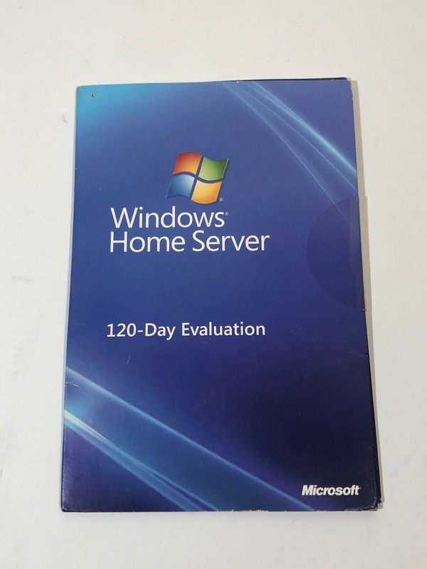 Microsoft Windows Home Server 120-Day Evaluation CD Trial Disc X13-62310-01
