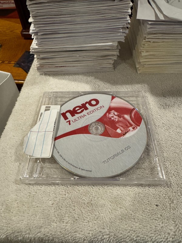 Nero 7 Ultra Edition – 2 CD’S WITH SERIAL # INCLUDED!!!