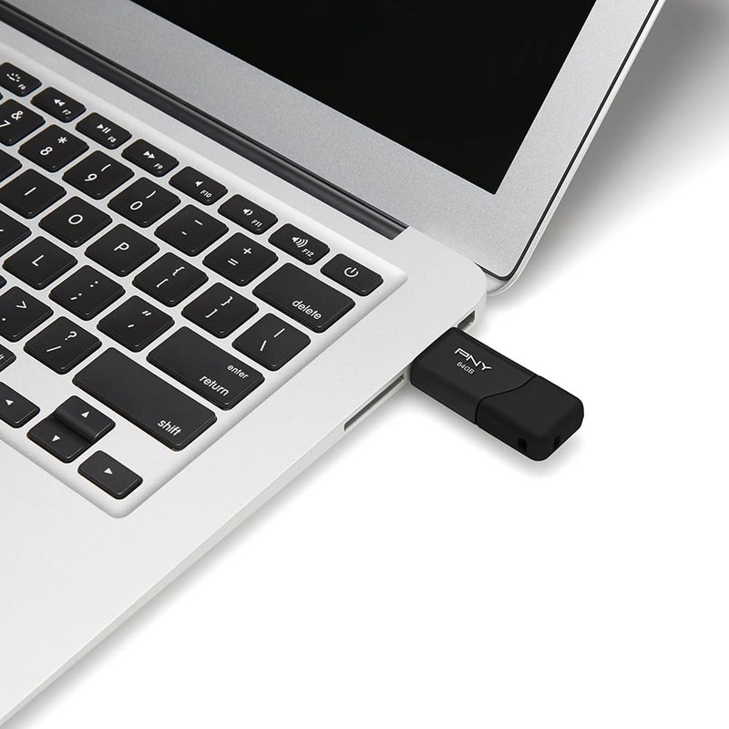 PNY P-FD64GX10ATT03-MP 64GB Attaché 3 USB 2.0 Flash Drive, Black (Pack of 1 gallery