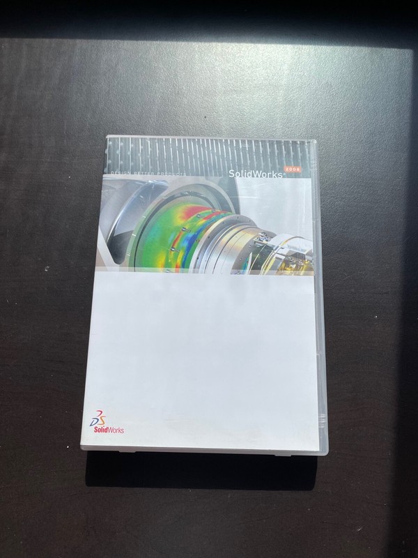 INSTALLED ONCE* Solid Works 2008 DVD Kit Software Discs 32 Bit 64 Bit No Key